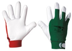 rukavice kožne kratke Technosafe Velcro